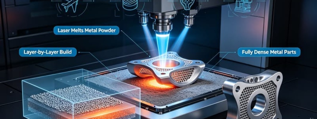 SLM impression 3D métal industrielle