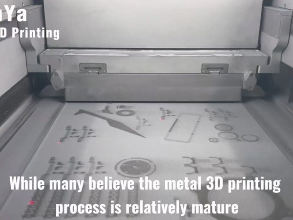 Strong production capacity of metal 3D printing for industrial parts