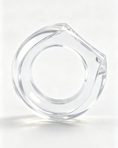 Blue-Tinted Transparent Polishing
