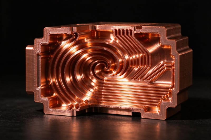 Copper 3D Printing Service for Custom Metal Parts