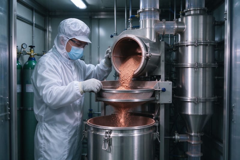 Copper 3D Printing Service for Custom Metal Parts